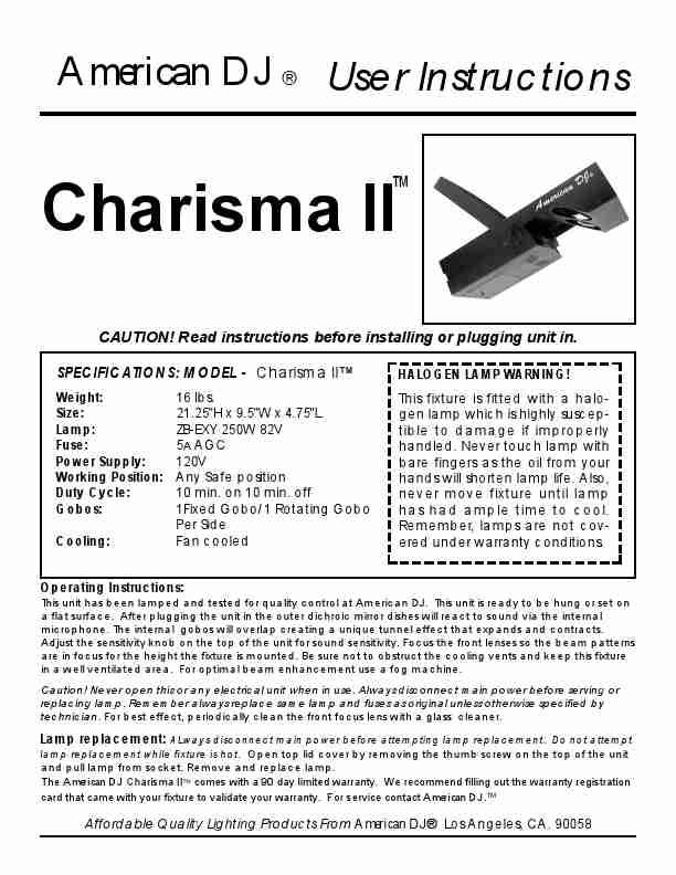 American DJ DJ Equipment Charisma-page_pdf